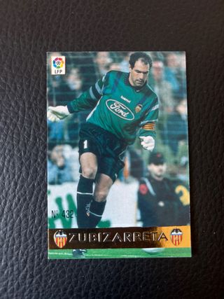 Cromo Zubizarreta LFP Nº 432 Valencia 
