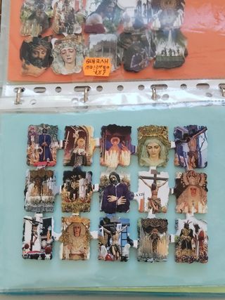 cofrade :  El Cautivo en cromos de jugar