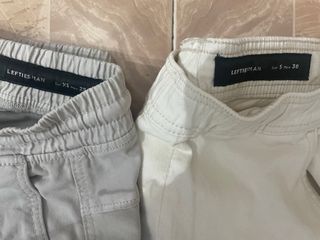 Pack 2 Pantalones Lefties Gris y Blanco