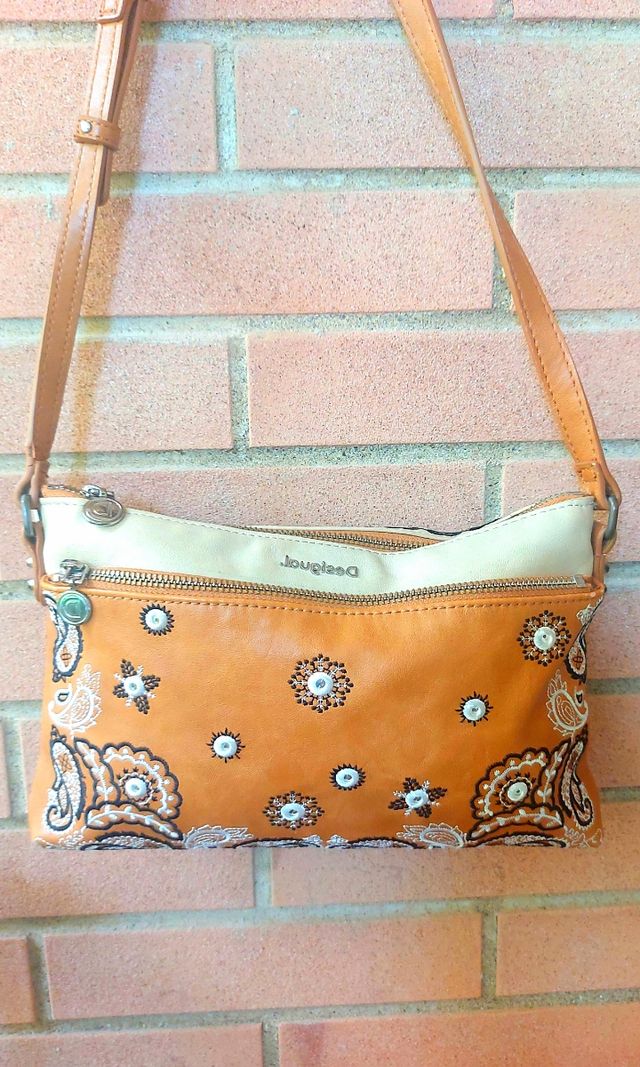 Borsa Desigual Beige e Marrone