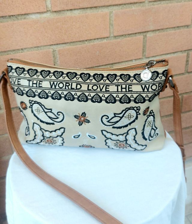 Borsa Desigual Beige e Marrone