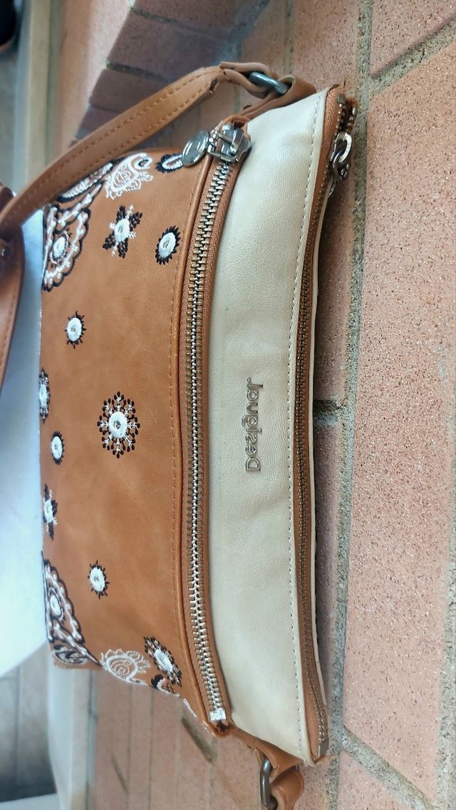 Borsa Desigual Beige e Marrone