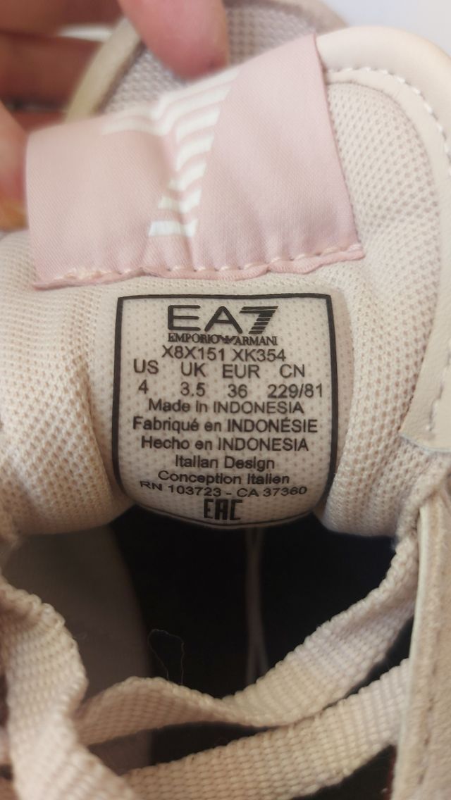 Scarpe Emporio Armani Rosa