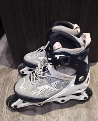 Patines en línea Oxelo Roller, gris, talla 35-38