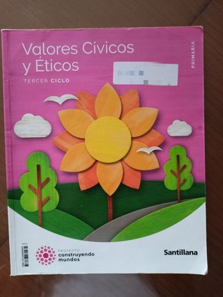 VALORES CIVICOS Y ETICOS TERCER CICLO PRIMARIA ...