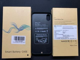 Custodia con batteria per iPhone XS Max 7800 mAh