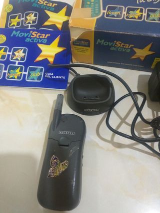 Móvil Vintage Alcatel Movistar Activa