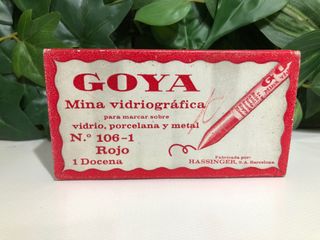 Minas vidriográficas Goya Nuevas