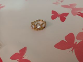 Lote 3 Colgantes Corazón y anillo