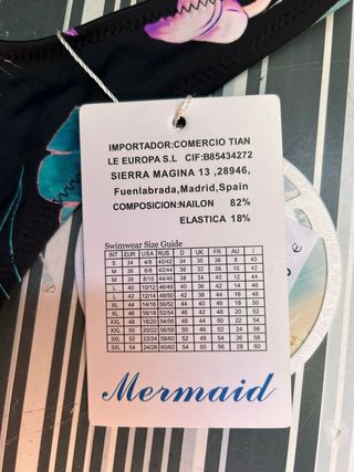 Lote 2 tops bikini talla 50 y 52