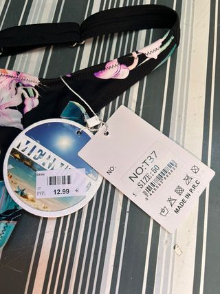 Lote 2 tops bikini talla 50 y 52