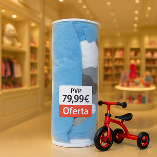 Alfombra Infantil Algodón Orgánico Premium