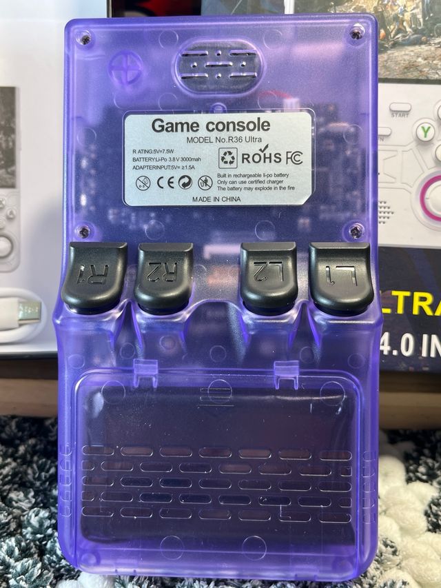 Consola Portátil R36 Ultra