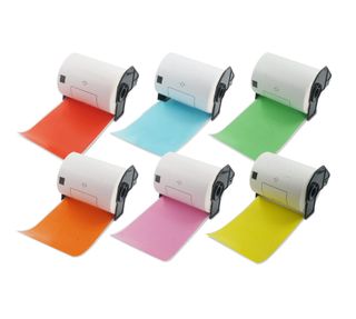 6 Rollos de etiquetas de envío para Brother