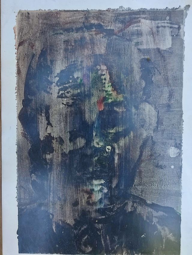 Díptico Expresionista Original Arte Cuadro