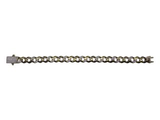 pulsera oro 18k con circonita