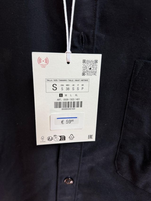 Camisa Zara Special Edition Talla S