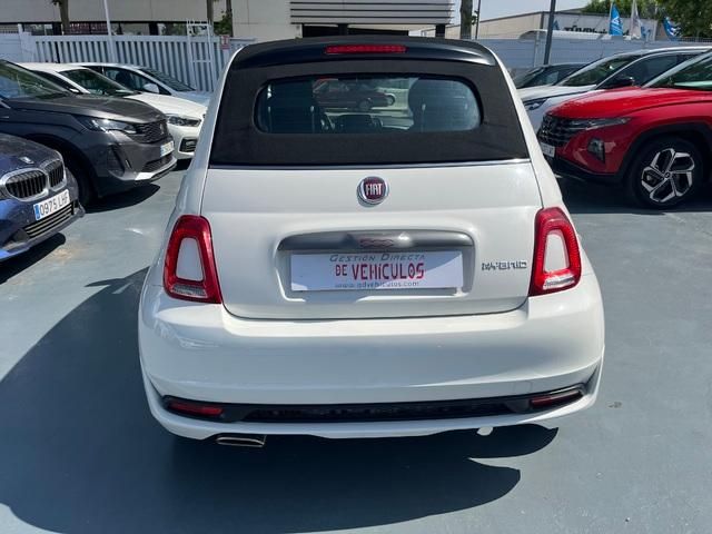 Fiat 500C 1.0 Hybrid Red 51 kW (70 CV)