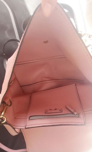Bolso rosa bandolera