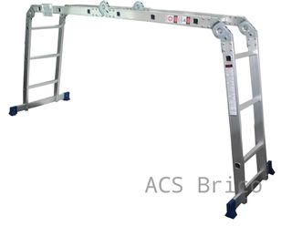 Escalera Multisusos Aluminio Profesional 4x3 Peldaños - 10085