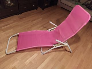 Hamaca Tumbona Mecedora Rosa