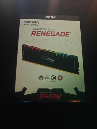 Kingston Fury Renegade DDR4 32GB (2x16GB) 3600MT/s