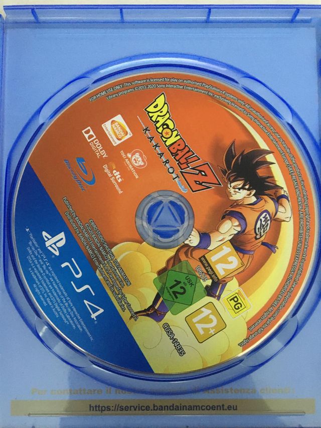 Dragon Ball Z Kakarot PS4