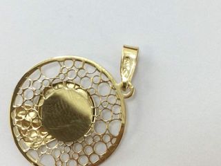 medalla oro 18k