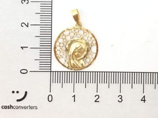 medalla oro 18k