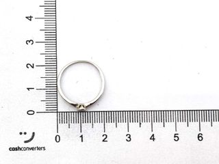 sortija oro 18k con piedra con diamante