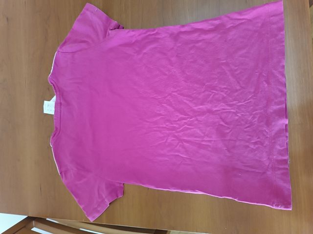 Camiseta Adidas Mujer Rosa Talla 11-12