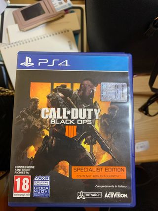 Call of Duty Black Ops 4 PS4 Specialist Edition