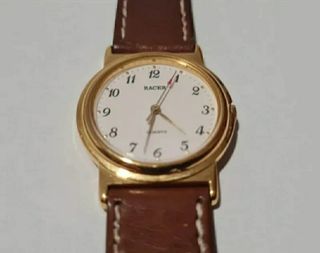 Reloj Racer Mujer Dorado y Marrón