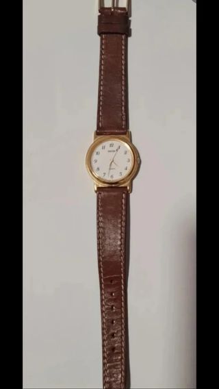 Reloj Racer Mujer Dorado y Marrón