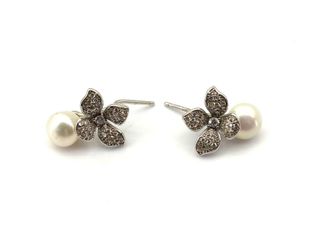 pendientes plata 925mm con piedra con circonita