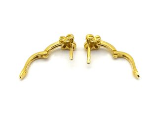 pendientes plata 925mm con piedra con circonita