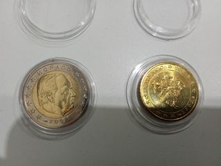 Lote 3 monedas europeas