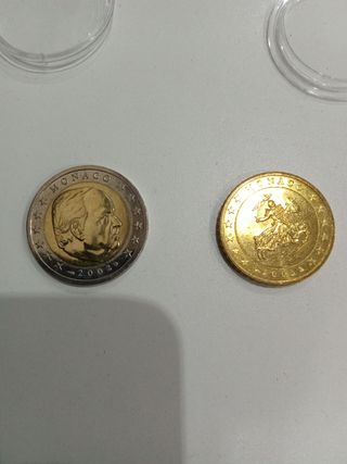 Lote 3 monedas europeas
