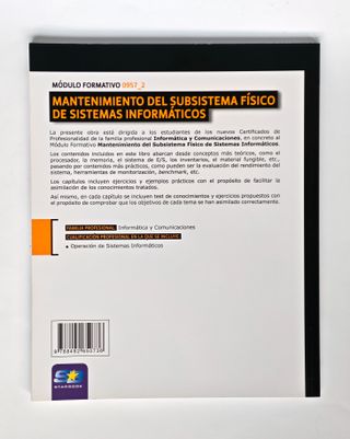 LIBRO MANTENIMIENTO SUBSISTEMA FISICO DE SISTEMAS