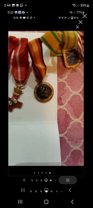 Medallas militares Falange Española