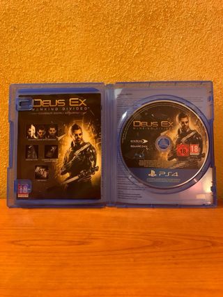 Deus Ex Mankind Divided Day One Edition PS4