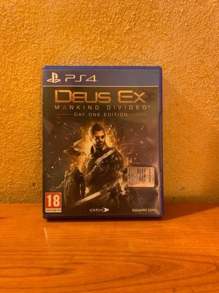 Deus Ex Mankind Divided Day One Edition PS4