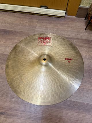 Plato batería percusion crash 18"