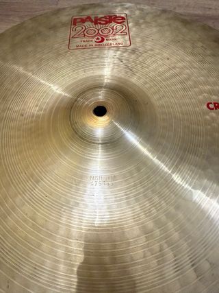 Plato batería percusion crash 18"