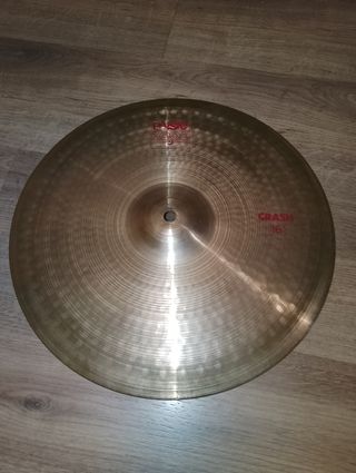 Plato Crash batería percusión 16"