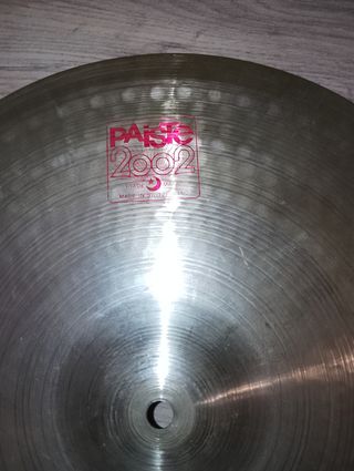 Plato Crash batería percusión 16"