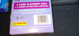 Lote Cartas Panini Pocket Box Platinum 2024