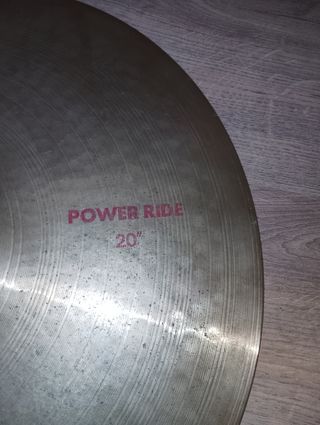 Plato batería percusión ride 20"