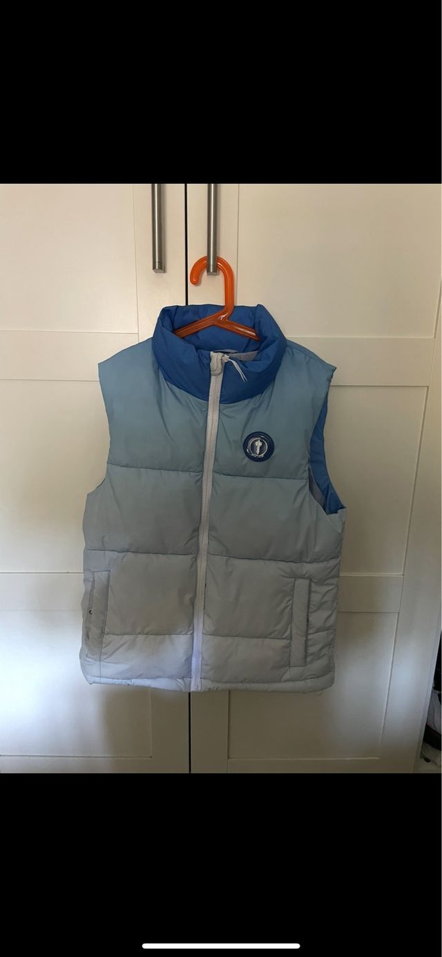 Chaleco Trapstar Azul y Blanco PRECIO NEGOCIABLE