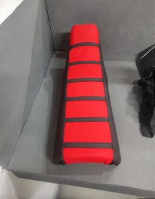Funda Asiento Motocross Roja
